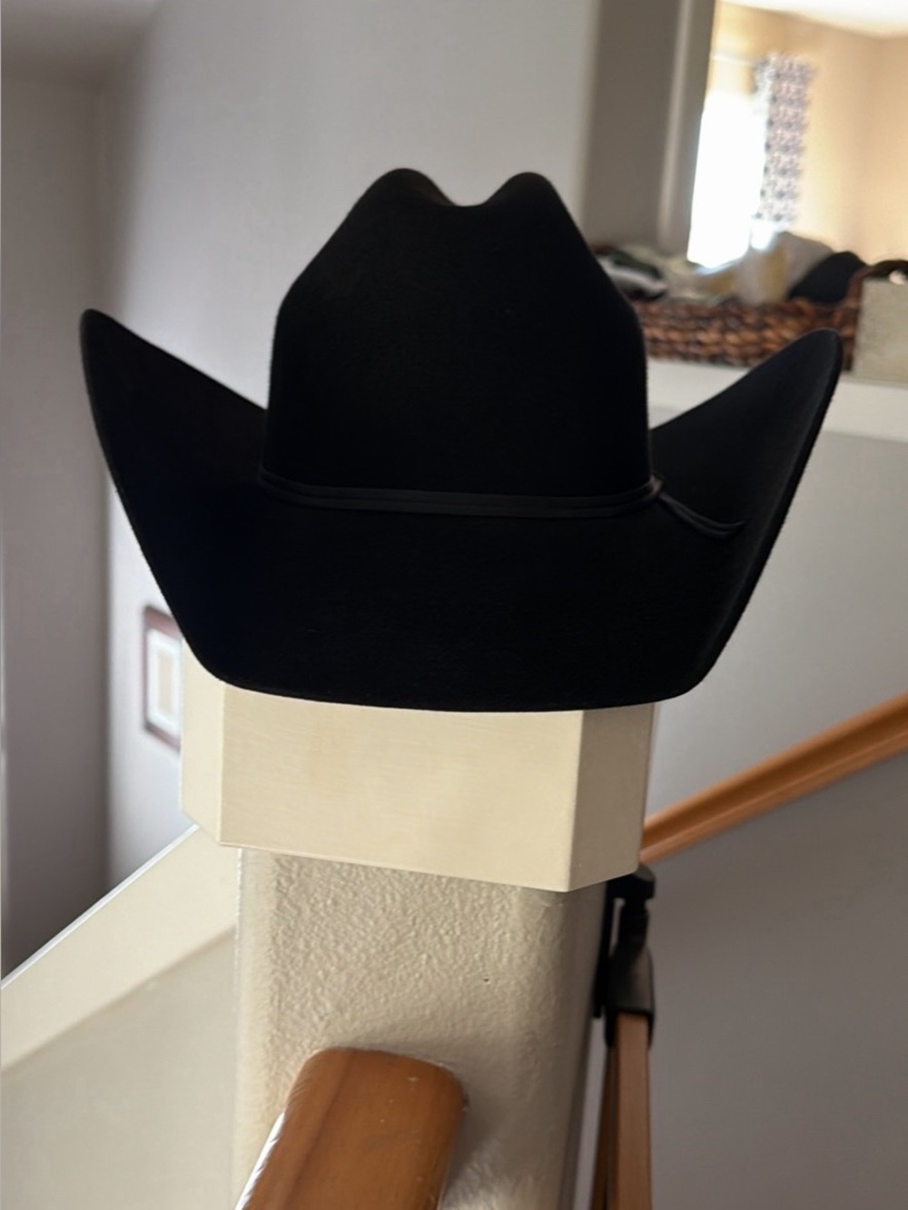Seratelli Western 6X JR Show Hat - Black